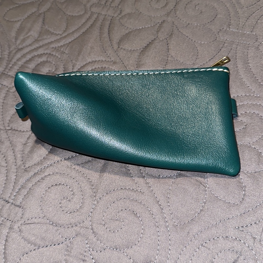 Portland Leather goods Alpine pouch in Peacock - Picture 3 of 14